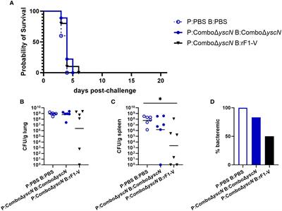 Sex differences in immune protection in mice conferred by heterologous vaccines for pneumonic plague